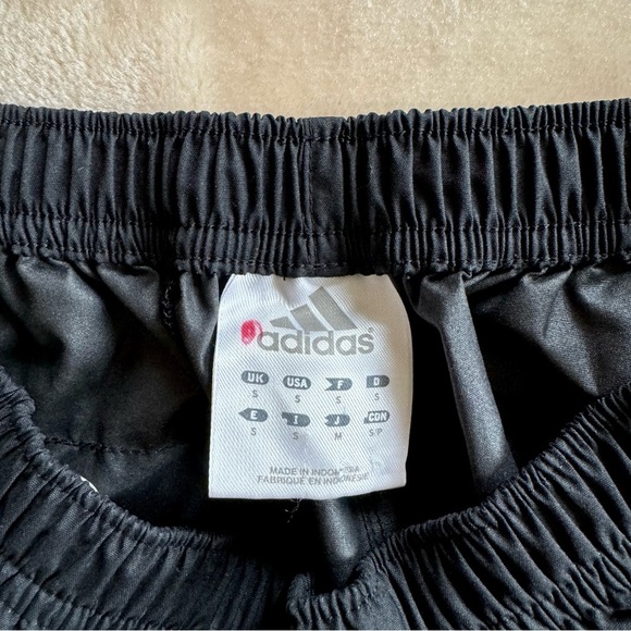 Vintage Y2K Black & Teal Adidas Trackpants - Picture 6 of 9